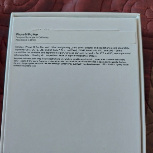 Apple iPhone 14 Pro Max - 128GB - Space Black - - Picture 2 of 9